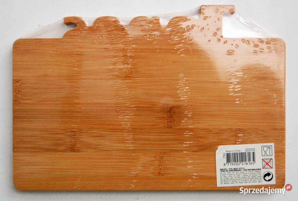Deska bambusowa do krojenia tapas Excellent odcienie brązowego Lublin sprzedam