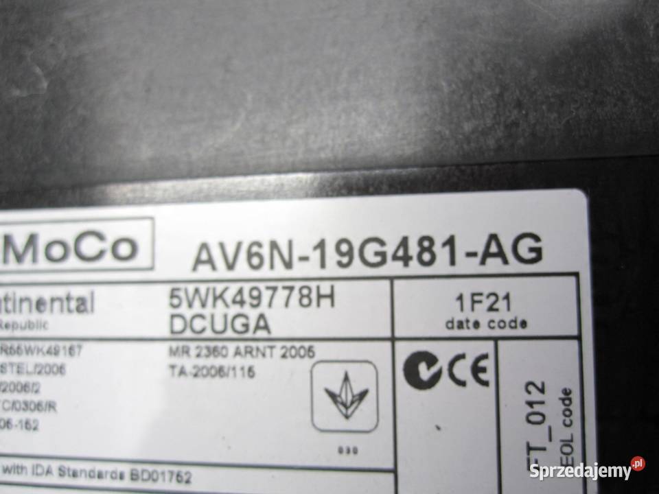 FORD C MK2 II 11r moduł komfortu AV6N19G481AG Komputery