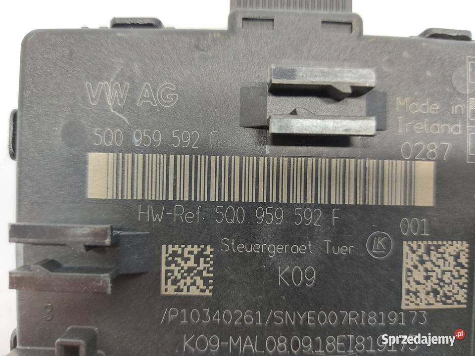 VW Arteon 3G8 2018r MODUŁ STEROWNIK DRZWI