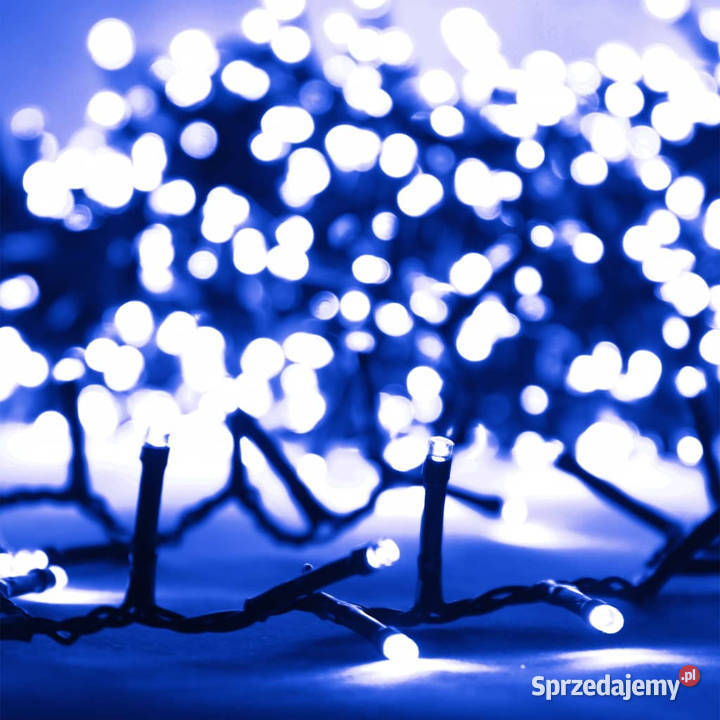 Lampki LED 3000 diod gęsto rozmieszczone mazowieckie Warszawa
