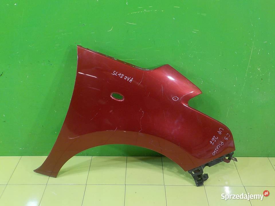 CITROEN C3 PICASSO 16 B 12r 5D blotnik prawy osobowe