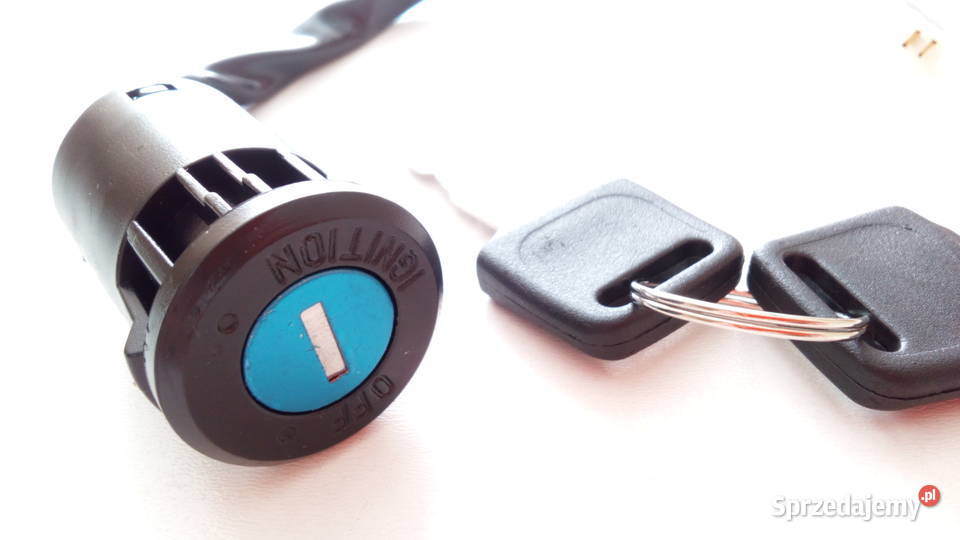 Stacyjka 2 kluczyki włącznik wtyk 2PIN hulajnoga Warszawa