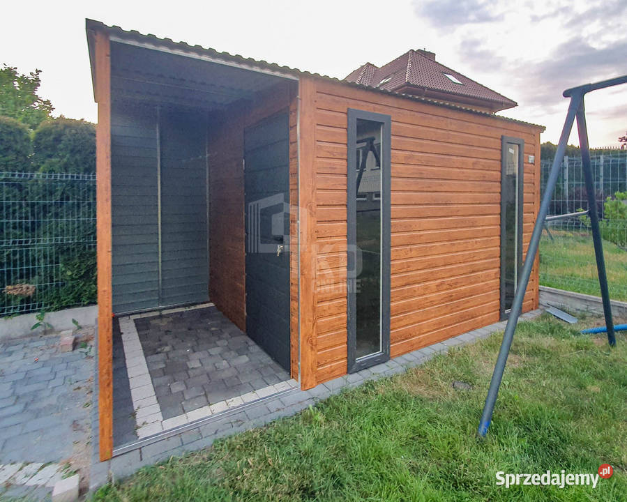 Schowek Domek Ogrodowy 25x2m Wiata 1m 2x Okno Pozostałe Bydgoszcz