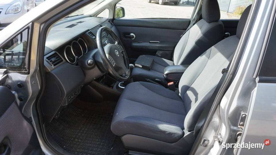 Nissan Tiida zarejestrowany ubezpieczony elektryczne lusterka Zielona Góra