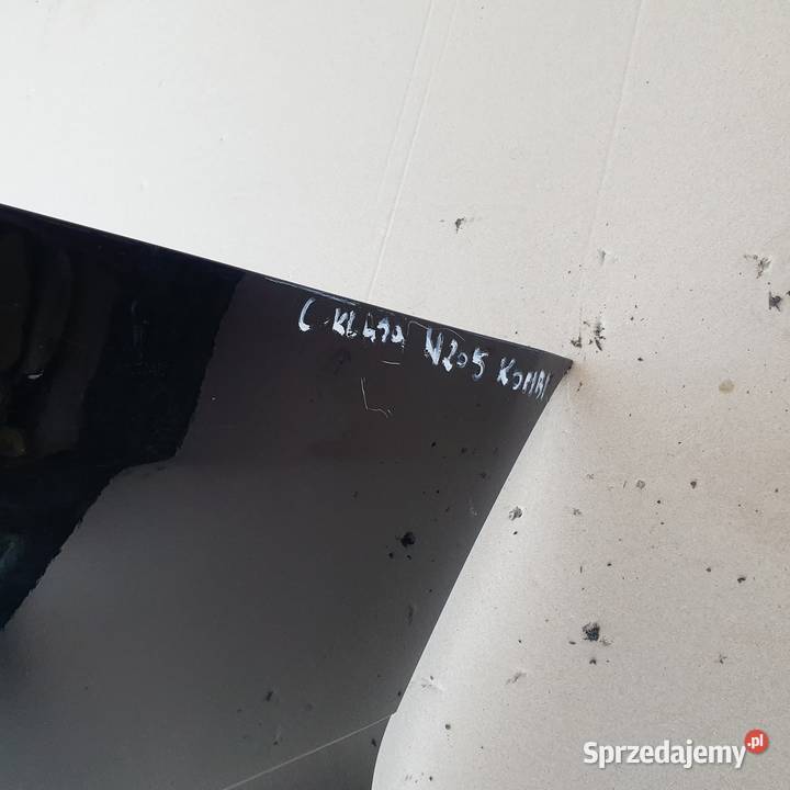 MERCEDES CKLASA W205 KOMBI ZDERZAK TYŁ Bieleń