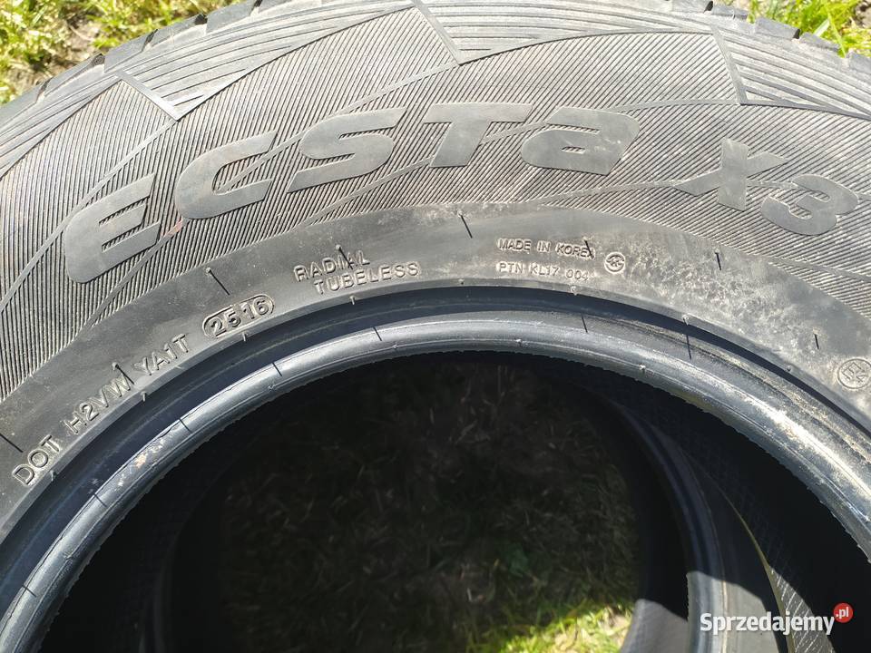 Opony letnie Kumho Ecsta X3 24570 r16 Kumho Części samochodowe Krzemień Drugi