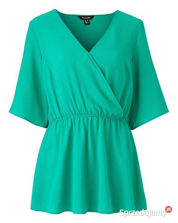48 Bluzka Top Kimono zielone Simply Be 52 Gaszowice