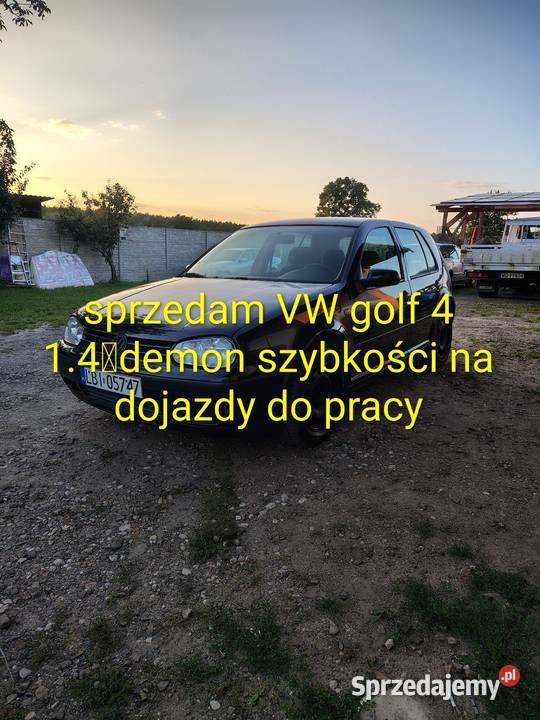 Golf 4 1998 14 250000 na dojazdy do pracy Biała Podlaska