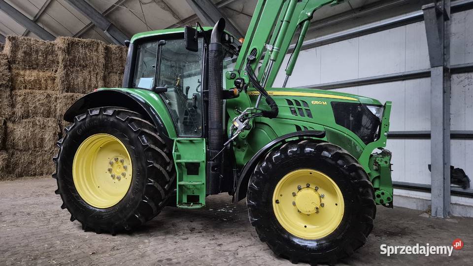 John Deere 6150M Ładowacz John Deere H360 Łączki sprzedam