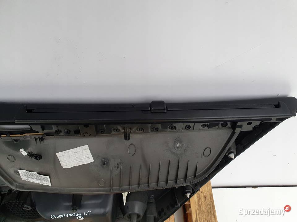 Peugeot 407 TAPICERKA TYLNYCH DRZWI BOCZEK LEWY Janów