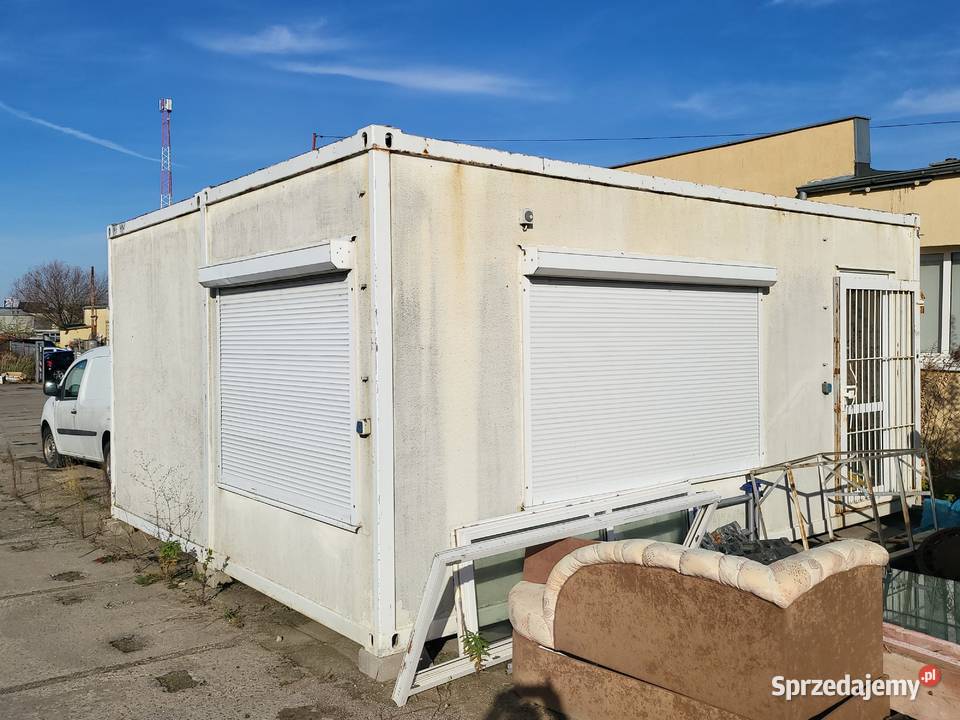 Kontener biurowy socjalny mieszkalny zachodniopomorskie Chojna