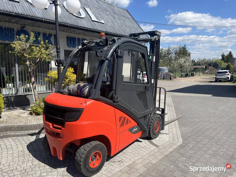 Wózek widłowy LINDE H25T duplex pełna kabina