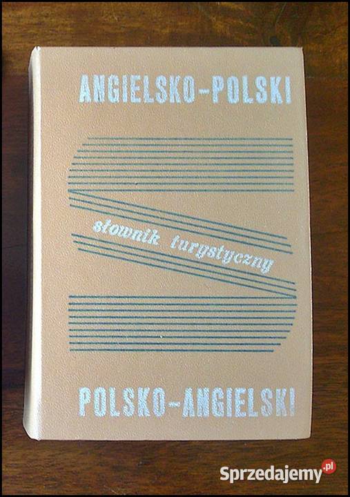 Słownik Angielsko-Polski turystyczny książka Tanio!