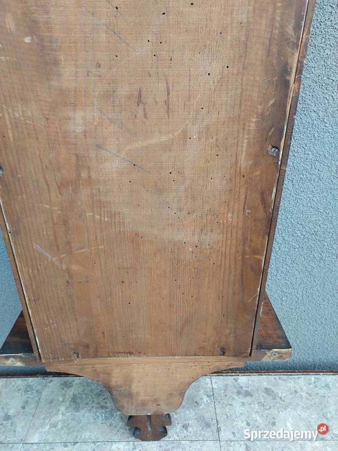 S028 Skrzynia duża obudowa zegara żyłkowego Antyki Tczew