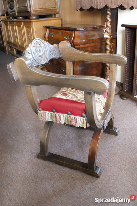Fotel gondolowy drewniane karło Białystok
