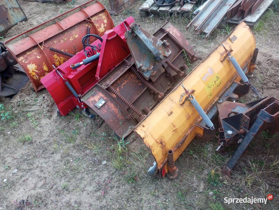 Pług do śniegu zamiatarka solarka Buk