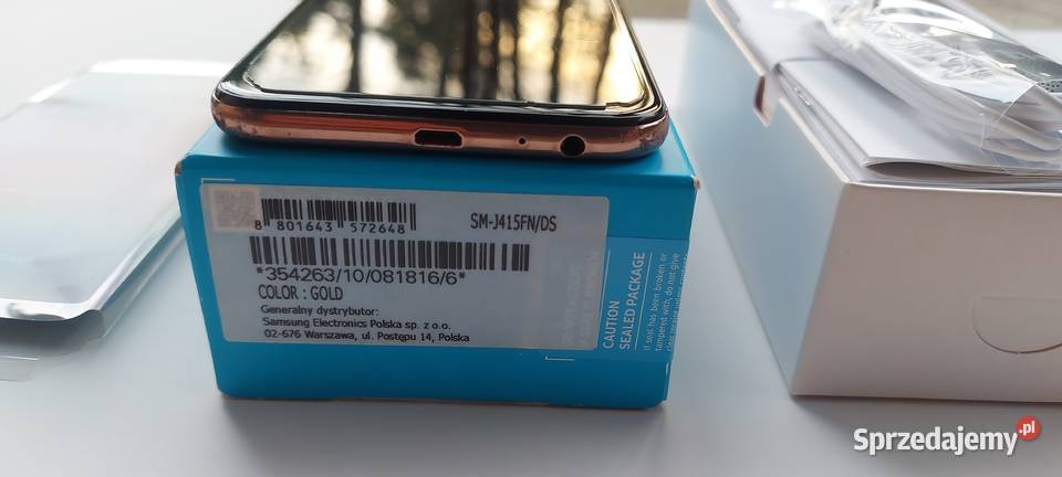 Samsung j4 J415FNDS dual sim gold Samsung mazowieckie Wołomin