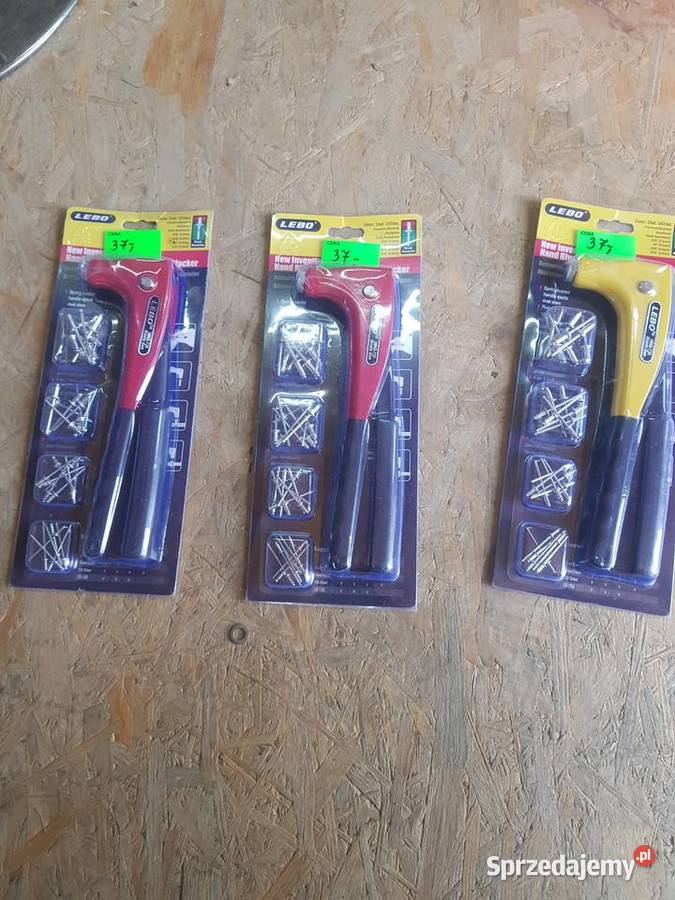 NITOWNICA RĘCZNA ALUMINIOWE NITY 24 50mm Głogowa