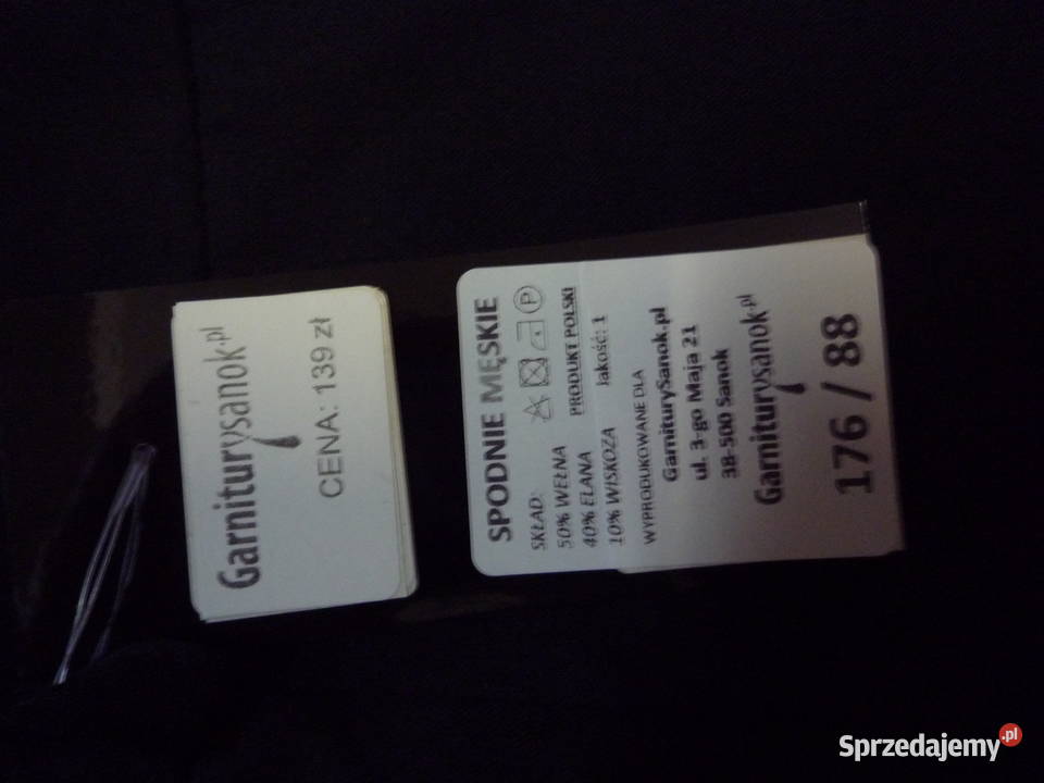 spodnie do garnituru garnitur Moda i Styl