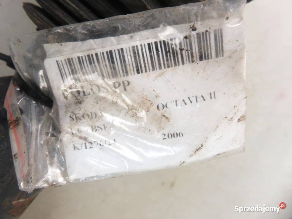 PÓŁOŚ PRAWA PRZEDNIA SKODA OCTAVIA II 16 B