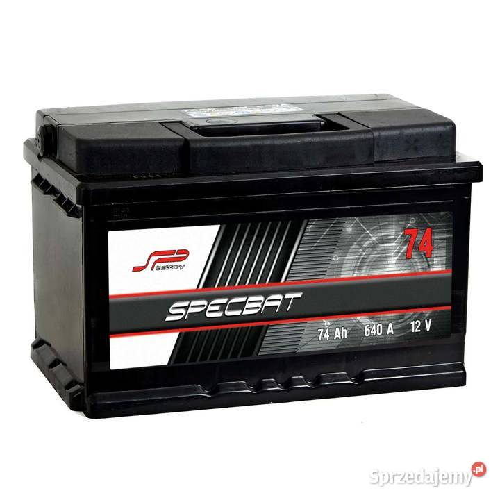 Akumulator SPECBAT 74Ah 640A P wysokiniski Dobre sprzedam