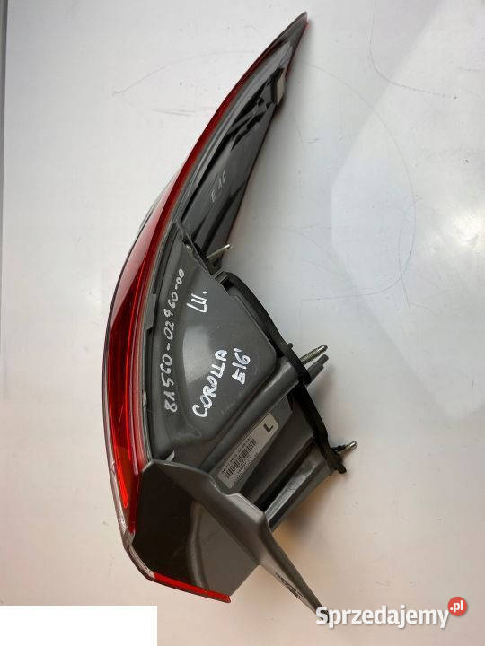 TOYOTA COROLLA E16 E18 LAMPA TYLNA LEWA EUROPA Kozubszczyzna