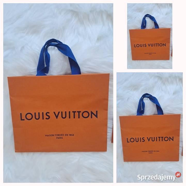Nowe oryginalne torebki papierowe Louis Vuitton Warszawa