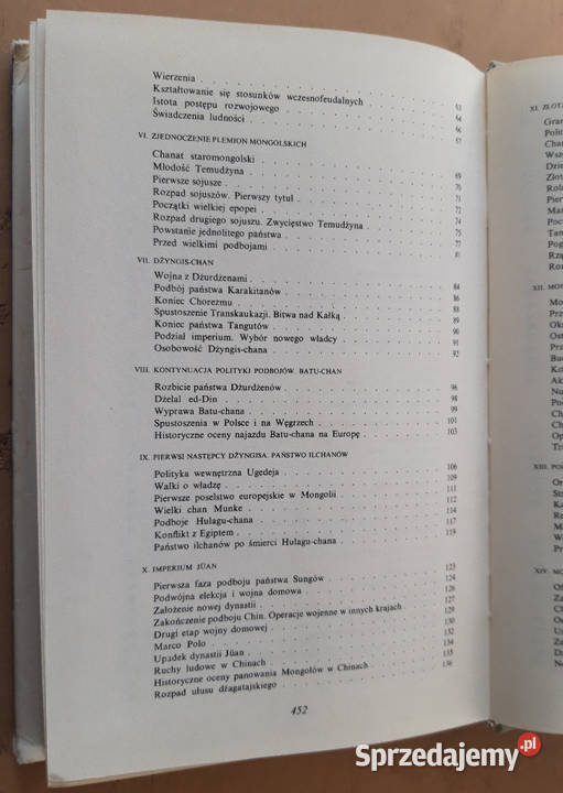 HISTORIA MONGOLII Ludwik Bazylow Osięciny