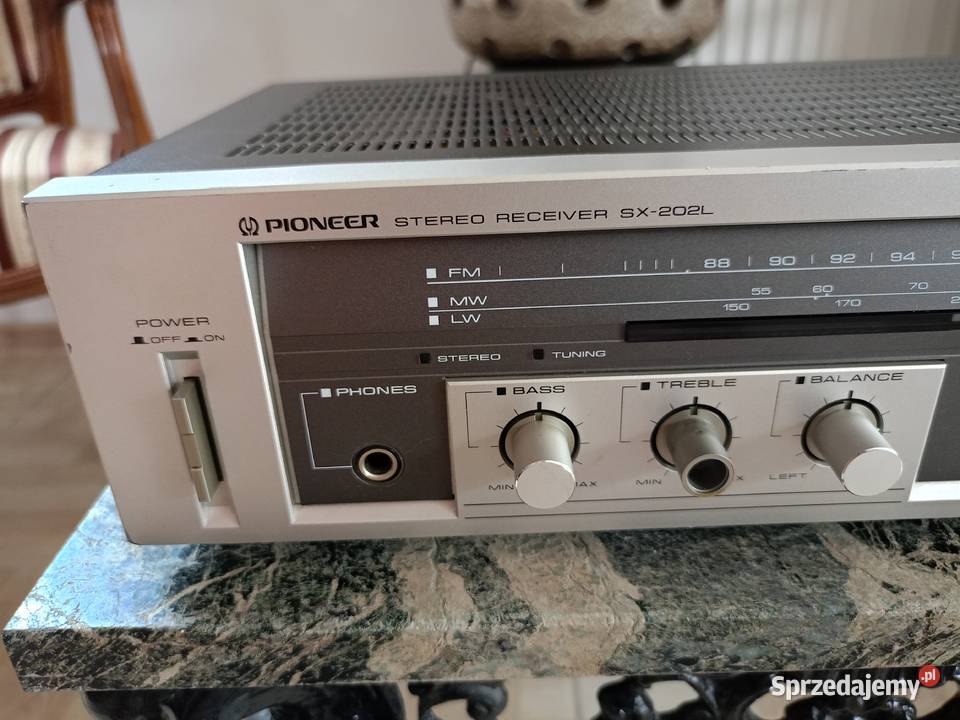 Amplituner Vintage Pioneer SX202L Japan Drawski Młyn