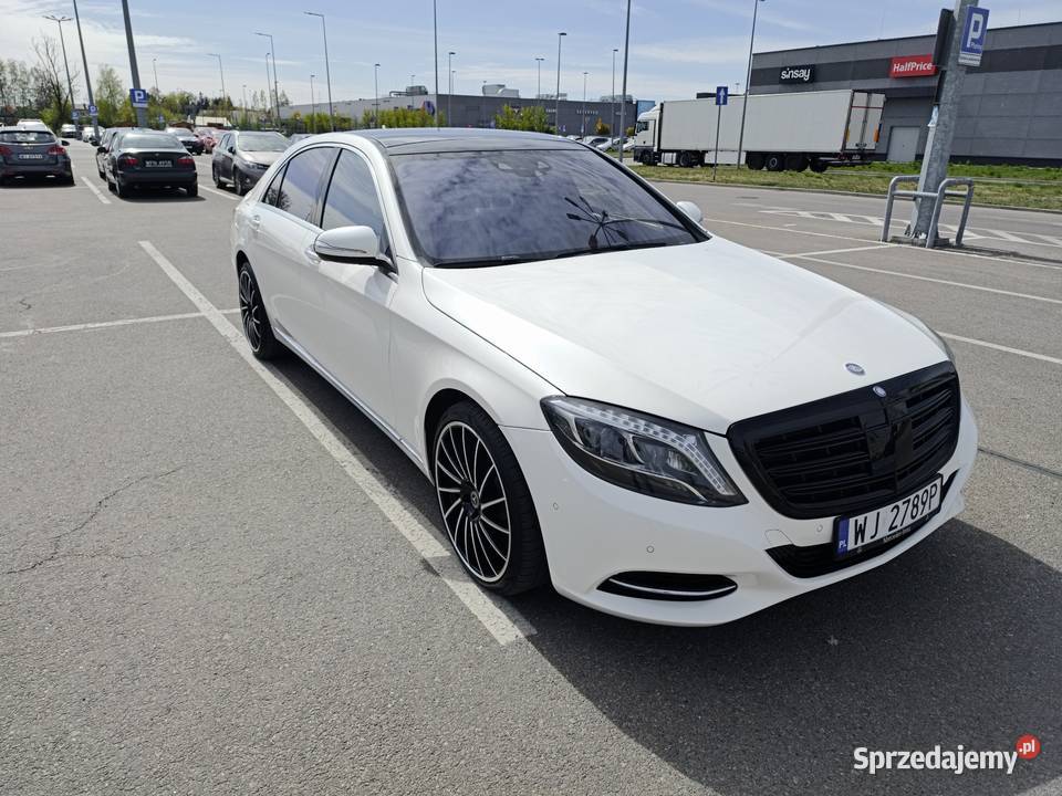 Mercedes S550 V8 biturbo biała perła 4/5