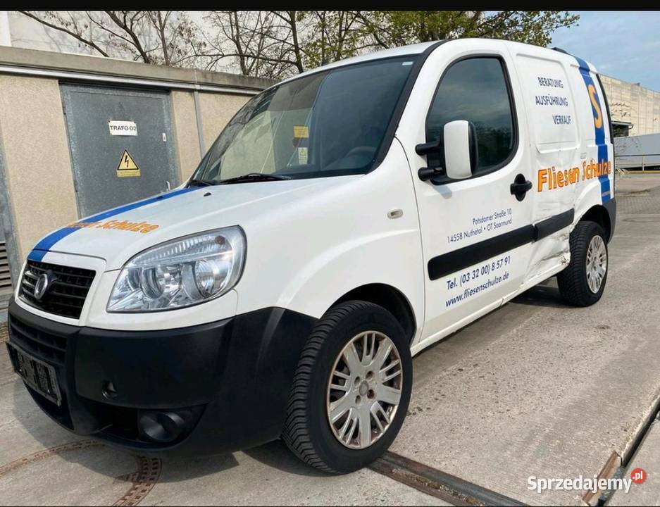 Fiat Doblo delikatnie uszkodzone wielkopolskie Kopanica sprzedam