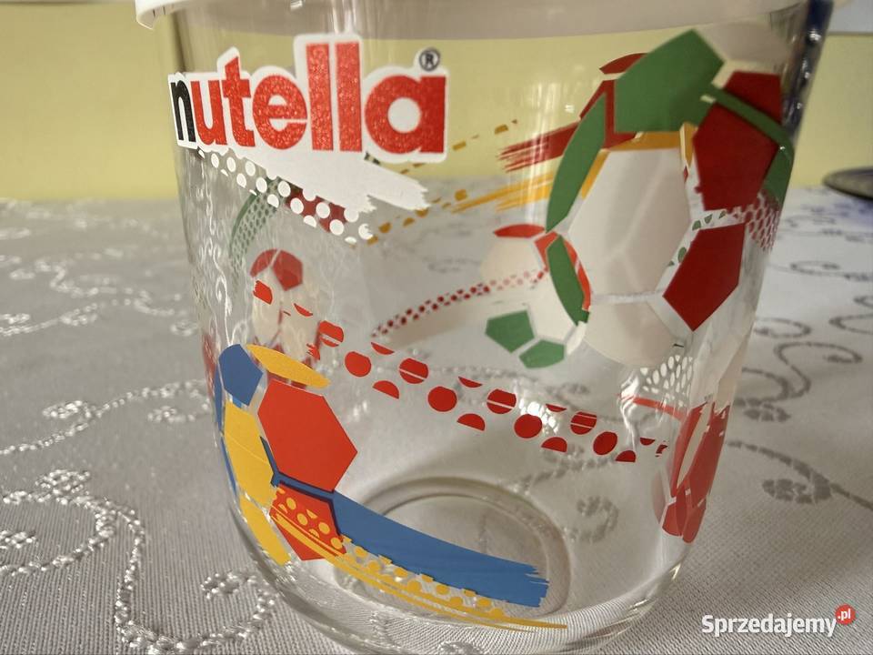 Kolekcjonerski Słoik Nutella Piłka Nożna 200 ml