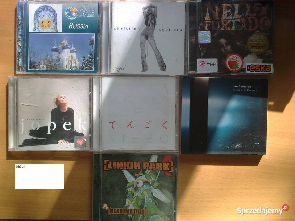 Kolekcja płyt CD z muzyką współczesną Białystok