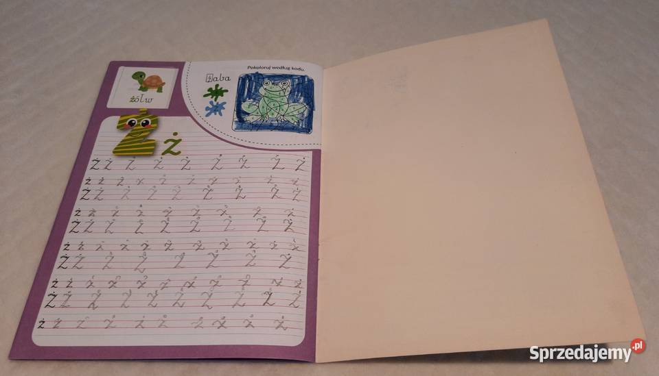 Kaligrafia Literki Martel Książeczki dzieci Czeladź