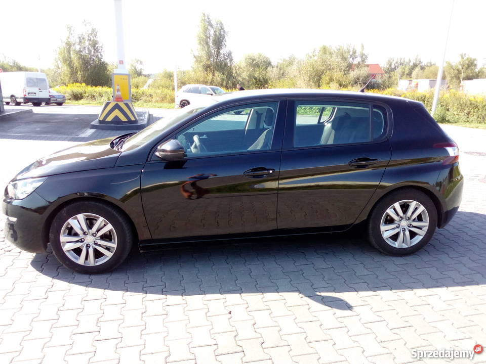 Peugeot 308 t9 16 BlueHDI 120 czarny Kraków