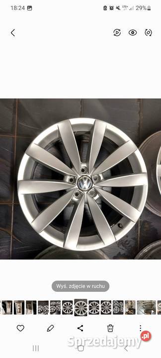 Felgi orginaly VW interlagos 19x8 et41 oc57 Wodzisław Śląski