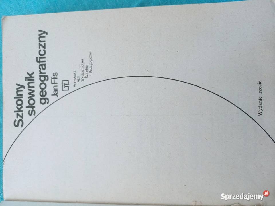 Szkolny słownik geograficzny Jan Fils Kielce