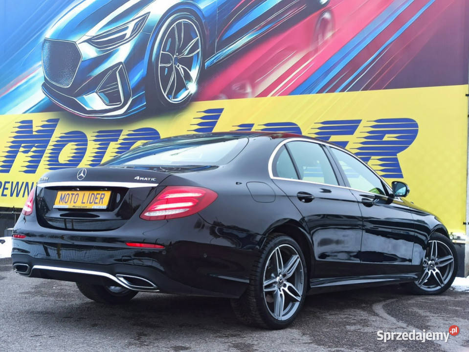 Mercedes E 220 4 MATIC salon I właściciel światła przeciwmgielne Mercedes-Benz Rzeszów