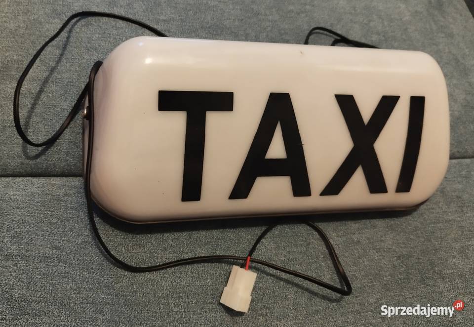 Lampa TAXI współpracująca z taksometrem mazowieckie