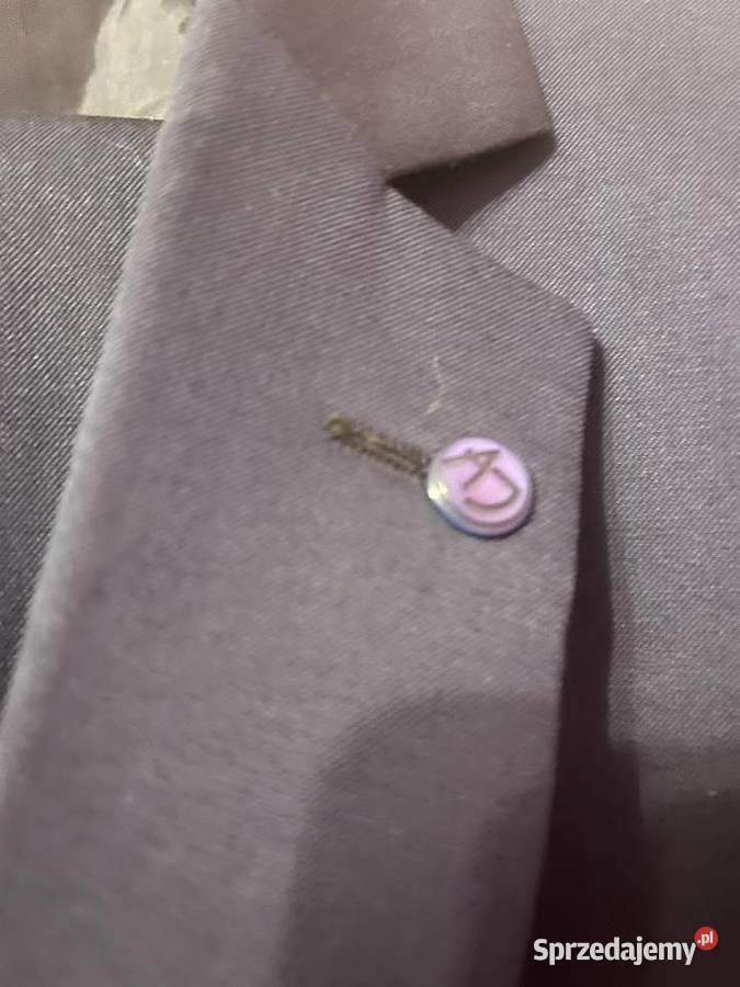 Garnitur męski Aljeka granatowy 188 mazowieckie Sochaczew