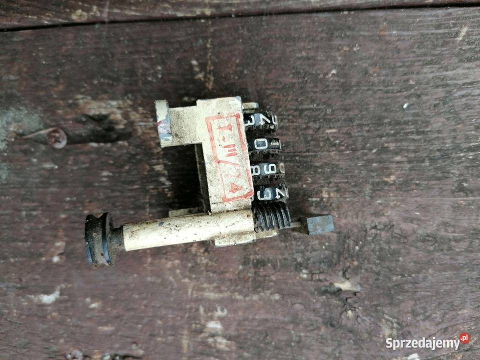 Wsk licznik 1974 mechanizm licznika wfm shl Kock