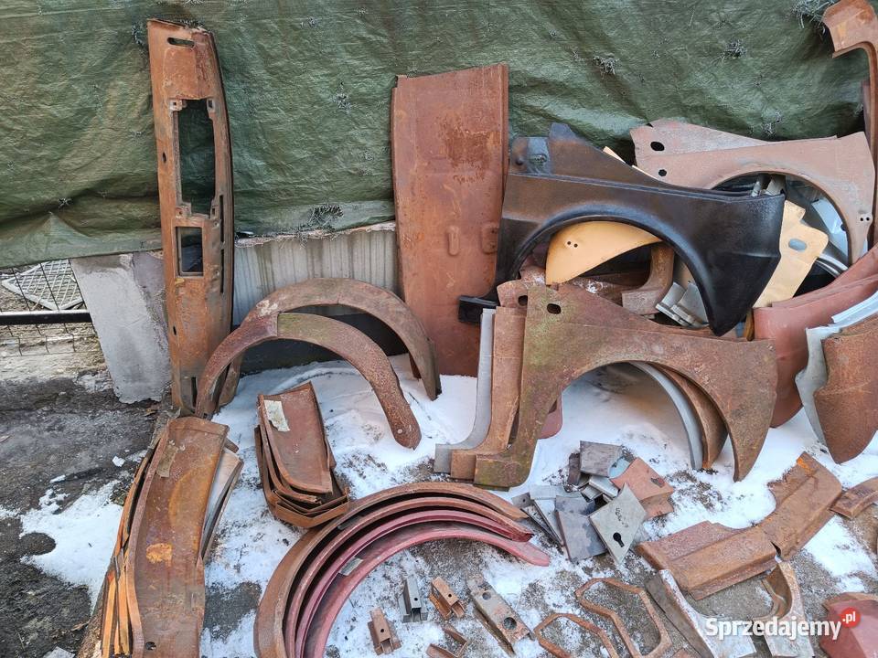 Fiat 126p błotniki nadkola klapy inne części Myślenice sprzedam