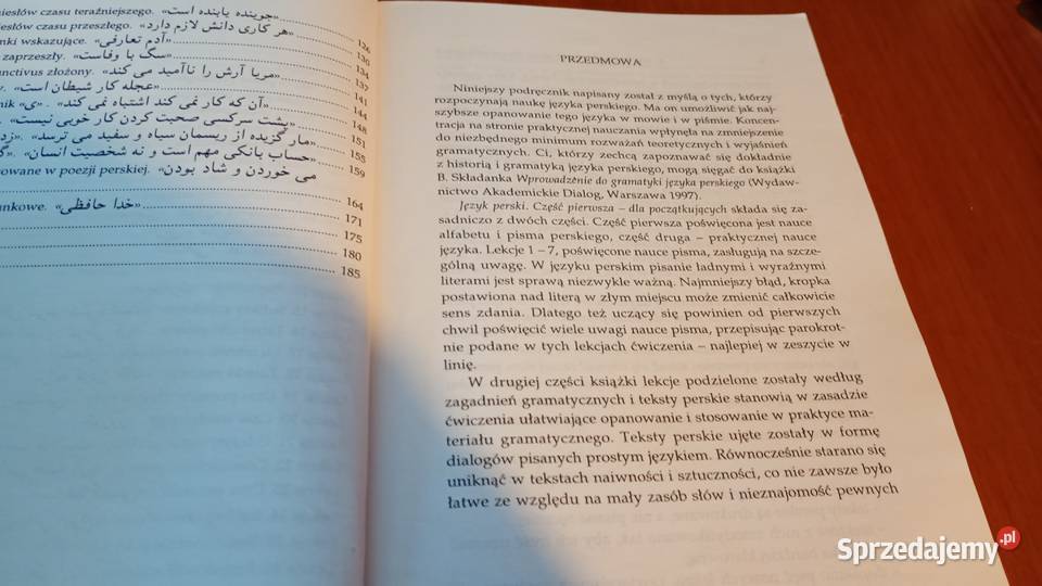 Język perski Cz 1 początkujących Kaweh Pur pomorskie Gdańsk sprzedam