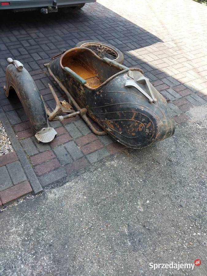 Junak M07 z koszem 1958 Wrocław sprzedam