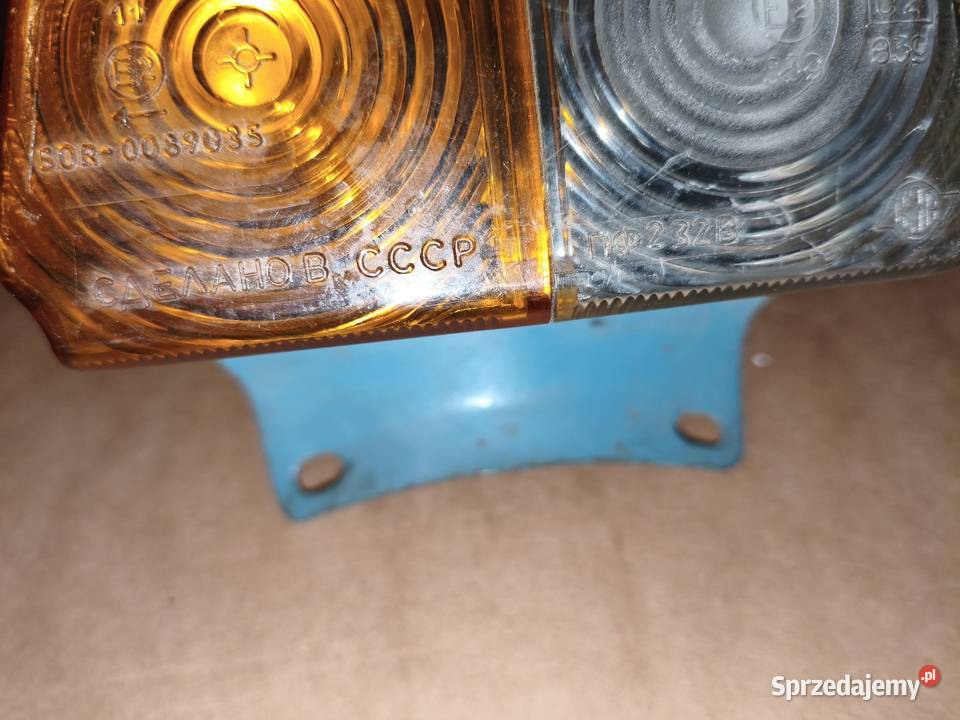 Lampka błotnika bocznego wózka Dniepr MT Leszno