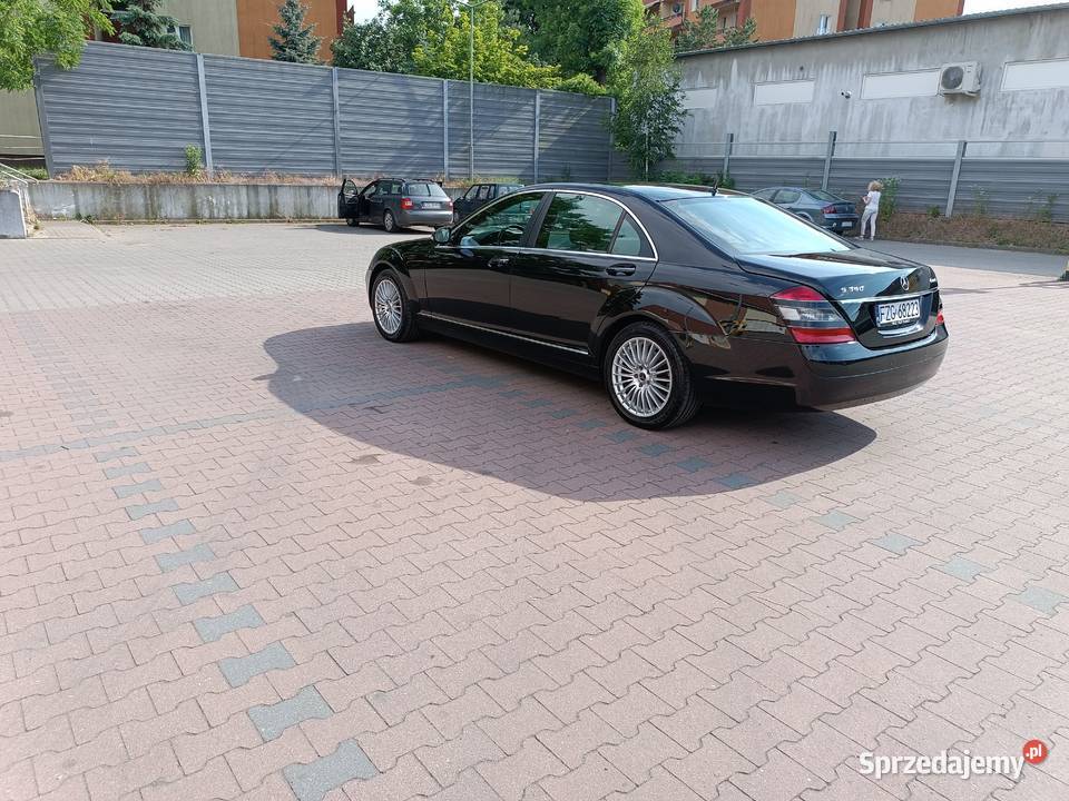 Piękny czarny Mercedes W221 3.5 PB + LPG