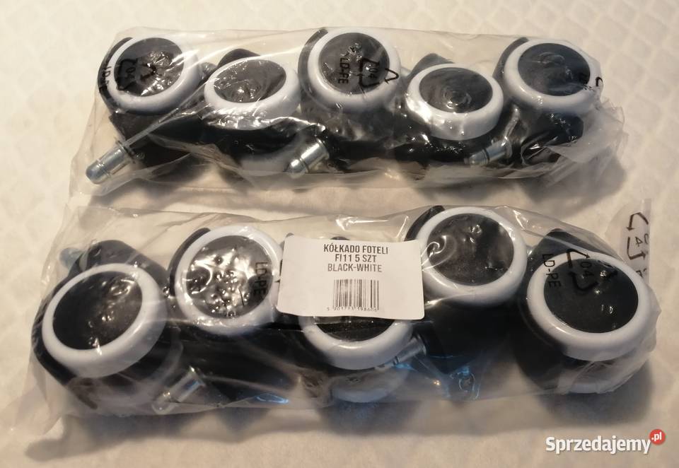 Kółka do fotela kauczukowe fi11 mm 1 śląskie