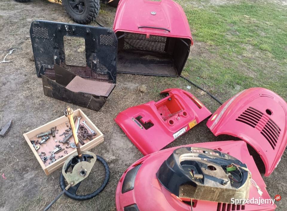 Kosz tylni Traktorek kosiarka ściana kosza tunel Dom i Ogród Błaszki