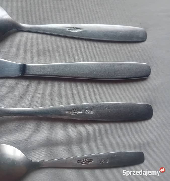 Komplecik sztućców ze stali nierdzewnej Gerlach wielkopolskie Koźminek