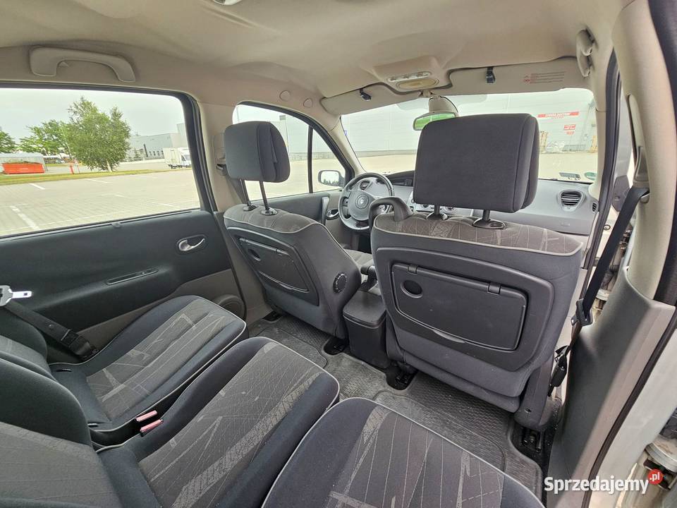 Renault Scenic II 16 benzyna niski przebieg Łódź